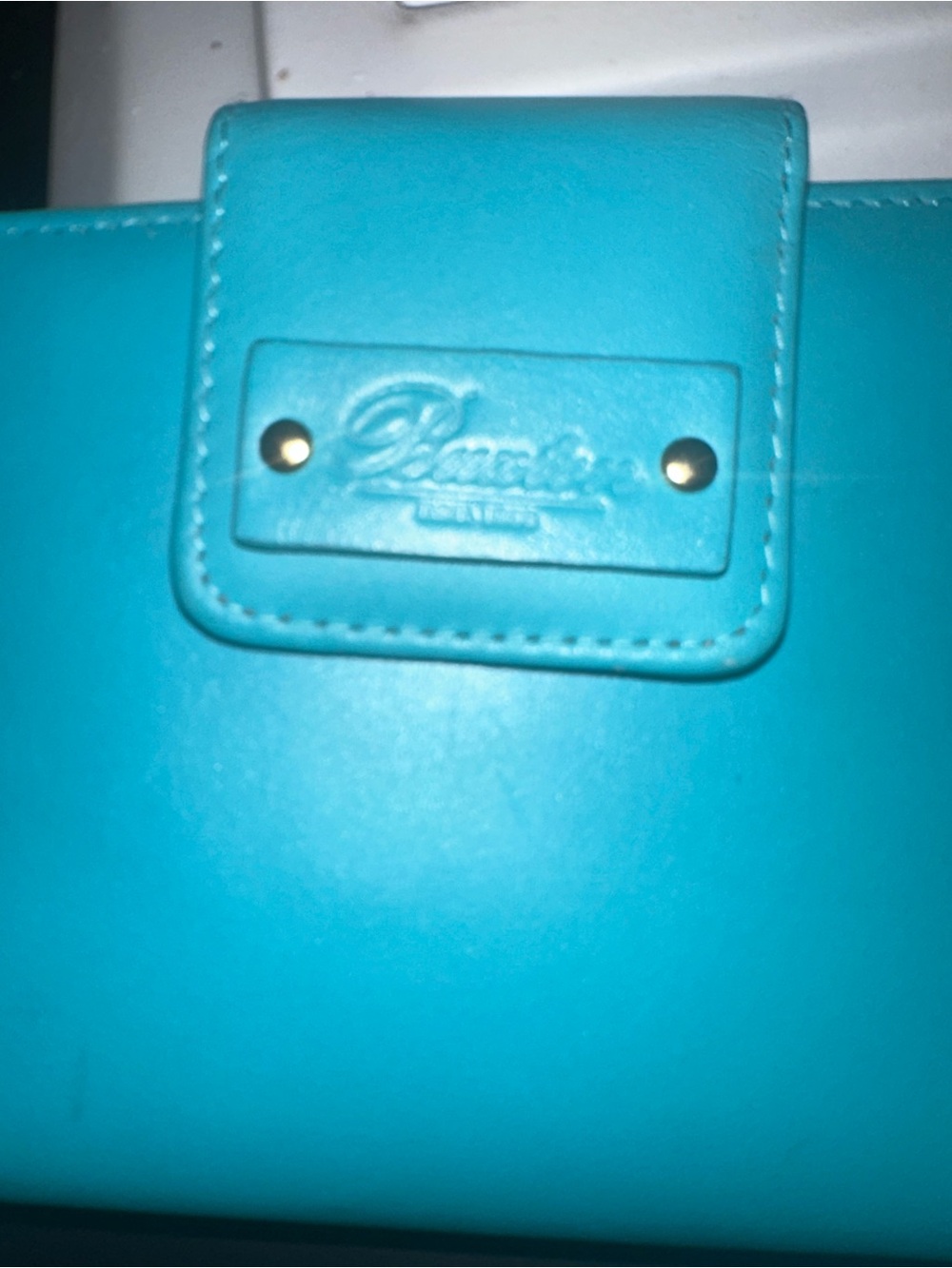 Buxton Turquoise Snap-Closure Women's Wallet